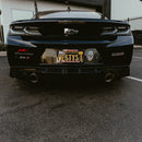 2017-2025 Chevy Camaro ZL1 / ZL1 1LE EVO Diffuser W/ Smokey Reflectors Gloss Black-3