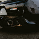 2017-2025 Chevy Camaro ZL1 / ZL1 1LE EVO Diffuser W/ Smokey Reflectors Gloss Black-5