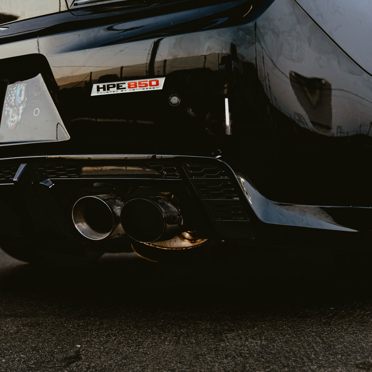 2017-2025 Chevy Camaro ZL1 / ZL1 1LE EVO Diffuser W/ Smokey Reflectors ...