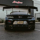 2017-2025 Chevy Camaro ZL1 / ZL1 1LE EVO Diffuser W/ Smokey Reflectors Gloss Black-1