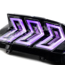 2015-2023 Mustang S550 Heritage-X™ RGB Taillights Amber Turn Signal Sequential w/ Animation-3