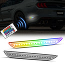 2015-2023 Mustang S550 RGB Clear LED Side Marker-1
