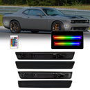 2015-2024 Dodge Challenger RGB Smoke LED Side Markers-1