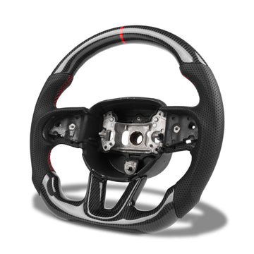 2015-2024 Dodge Challenger Carbon Fiber Steering Wheel Core Pre Manufactured