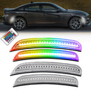 2015-2024 Dodge Charger RGB Clear LED Side Markers-1