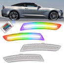 2016-2025 Chevrolet Camaro RGB Clear LED Side Markers-1