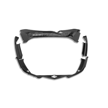 2020-2026 Corvette C8 Carbon Fiber Pre-Preg Front Frunk Surround Trim Kit - 0