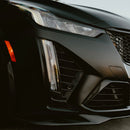 2022-2024 Cadillac CT5-V Blackwing Gloss Carbon Fiber Side Grilles (Pair)-3