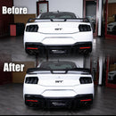 2024+ Mustang S650 Dark Horse Rear Spoiler Gloss Carbon Fiber 2pcs-2