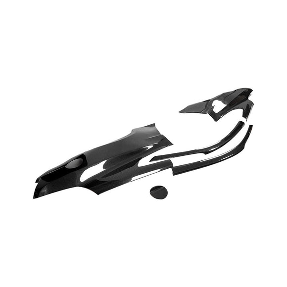2015-2023 Mustang S550 Carbon Fiber A Pillars w/ Quarter Panel 4pc Skin Blueprint
