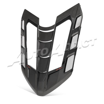 2020-2026 C8 Coupe Rear Split Window Functional Dry Carbon Fiber Double Sided w/Glass For Stingray/Z06/E-Ray