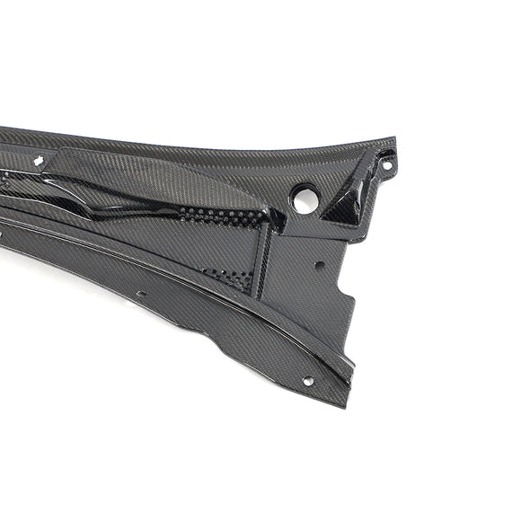 2016-2025 Chevy Camaro ZL1 SS RS LT Front Windshield Cowl Gloss Carbon Fiber