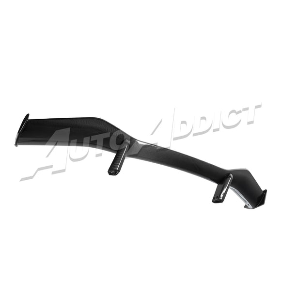 2023-2026 C8 Corvette Z06/E-Ray Z07 Carbon Fiber Rear High Spoiler w/ Integrated Upriser 1pc