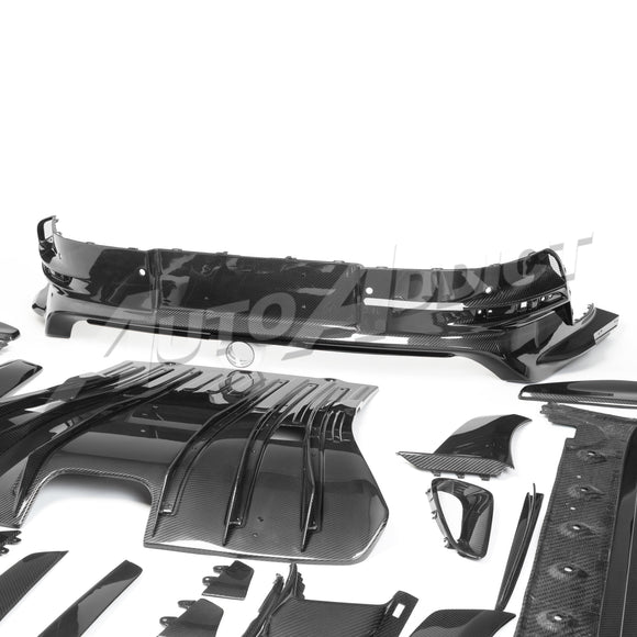 2023-2026 Porsche 992 GT3 RS Track Package Pre Preg Carbon Fiber 28pc Kit