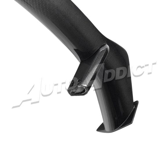 2023-2026 C8 Corvette Z06/E-Ray Z07 Carbon Fiber Rear High Spoiler w/ Integrated Upriser 1pc