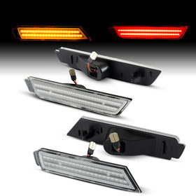 2010-2015 Chevrolet Camaro Clear LED Side Markers - 0