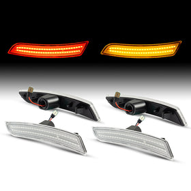 2016-2025 Chevrolet Camaro Clear LED Side Markers (SET)(CLEAR)