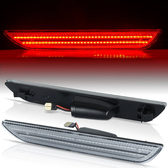 2015-2023 Mustang S550 Clear LED Side Marker (Pair)