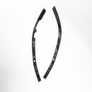 2016-2025 Chevy Camaro Front Bumper Upper Fascia Molding Gloss Carbon Fiber (Pair)-1