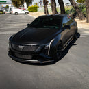 2022-2026 Cadillac CT5-V Blackwing Gloss Carbon Fiber Front Chin Splitter-12