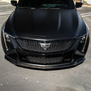 2022-2026 Cadillac CT5-V Blackwing Gloss Carbon Fiber Front Chin Splitter-7