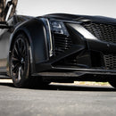 2022-2026 Cadillac CT5-V Blackwing Gloss Carbon Fiber Front Chin Splitter-10