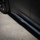 2022-2026 Cadillac CT5-V Blackwing Type-ST Gloss Carbon Fiber Side Rocker Panel Extensions-9