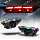 2024+ Ford Mustang S650 RGB Headlights With Gloss Black Housing (Pair)-1