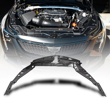 2025-2026 Cadillac CT5-V Blackwing Engine Panel Trim Radiator Cover Gloss Carbon Fiber 3pc Kit