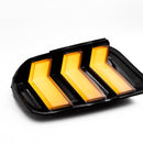 2015-2023 Mustang S550 Euro Taillights S650 Style RGB (Clear/Smoked)-7
