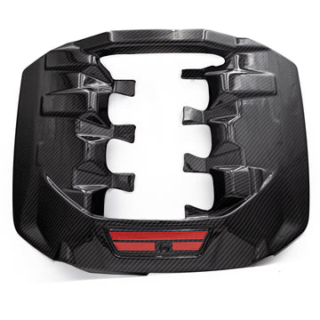 2024-2025 Ford Mustang S650 Carbon Fiber Engine Cover - 0