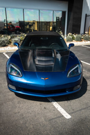 2005-2013 Corvette C6 Carbon Fiber ZR1-Style Double-Sided Vented Hood-4