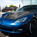 2005-2013 Corvette C6 Carbon Fiber ZR1-Style Double-Sided Vented Hood-5