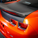 2010-2013 Camaro Type-X Double Sided Gloss Carbon Fiber Trunk W/ Integrated Spoiler-6