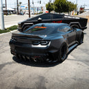 2016-2024 Camaro Type-X Double Sided Gloss Carbon Fiber Trunk W/ Integrated Spoiler-16