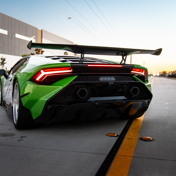 2014-2024 Lamborghini Huracan Tecnica Rear Bumper Conversion Kit