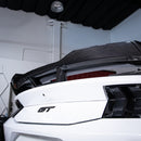 2024+ Mustang S650 Dark Horse Rear Spoiler Gloss Carbon Fiber 2pcs-9