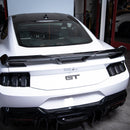 2024+ Mustang S650 Dark Horse Rear Spoiler Gloss Carbon Fiber 2pcs-13