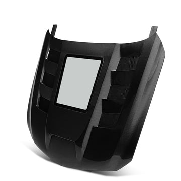 2020-2026 Cadillac CT5 / V-Blackwing Type-Terminator w/Glass Double Sided Gloss V-Shaped Carbon Fiber Hood - 0