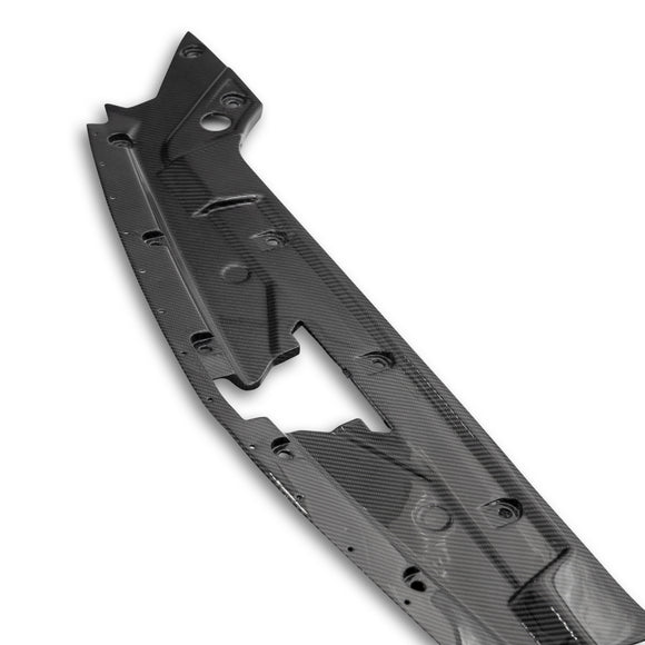2025-2026 Cadillac CT5-V Blackwing Engine Panel Trim Radiator Cover Gloss Carbon Fiber 3pc Kit