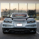 2023-2026 C8 Corvette Z06/E-Ray Z07 Rear Spoiler Carbon Fiber 1pc-1