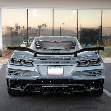 2023-2026 C8 Corvette Z06/E-Ray Z07 Rear Spoiler Carbon Fiber 1pc