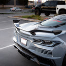 2023-2026 C8 Corvette Z06/E-Ray Z07 Rear Spoiler Carbon Fiber 1pc-10