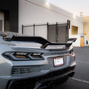 2023-2026 C8 Corvette Z06/E-Ray Z07 Rear Spoiler Carbon Fiber 1pc-12
