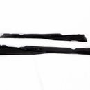 2020-2024 Corvette C8 Stingray Evo Style Side Skirts Gloss Black Pair-6