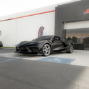 2020-2024 Corvette C8 Stingray Evo Style Side Skirts Gloss Black Pair-4