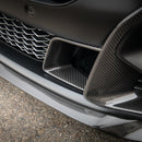 2025-2026 Cadillac CT5-V Blackwing Front Side Outer Grilles Pre Preg Gloss Carbon Fiber Pair-7