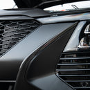 2025-2026 Cadillac CT5-V Blackwing Front Side Outer Grilles Pre Preg Gloss Carbon Fiber Pair-21