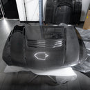2022-2024 Cadillac CT5-V / Blackwing Type-SV Double Sided Gloss Carbon Fiber Hood-6