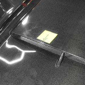 OPEN BOX 2015-2017 Ford Mustang Gloss Carbon Fiber Hood Terminator Aggressive Style - 0
